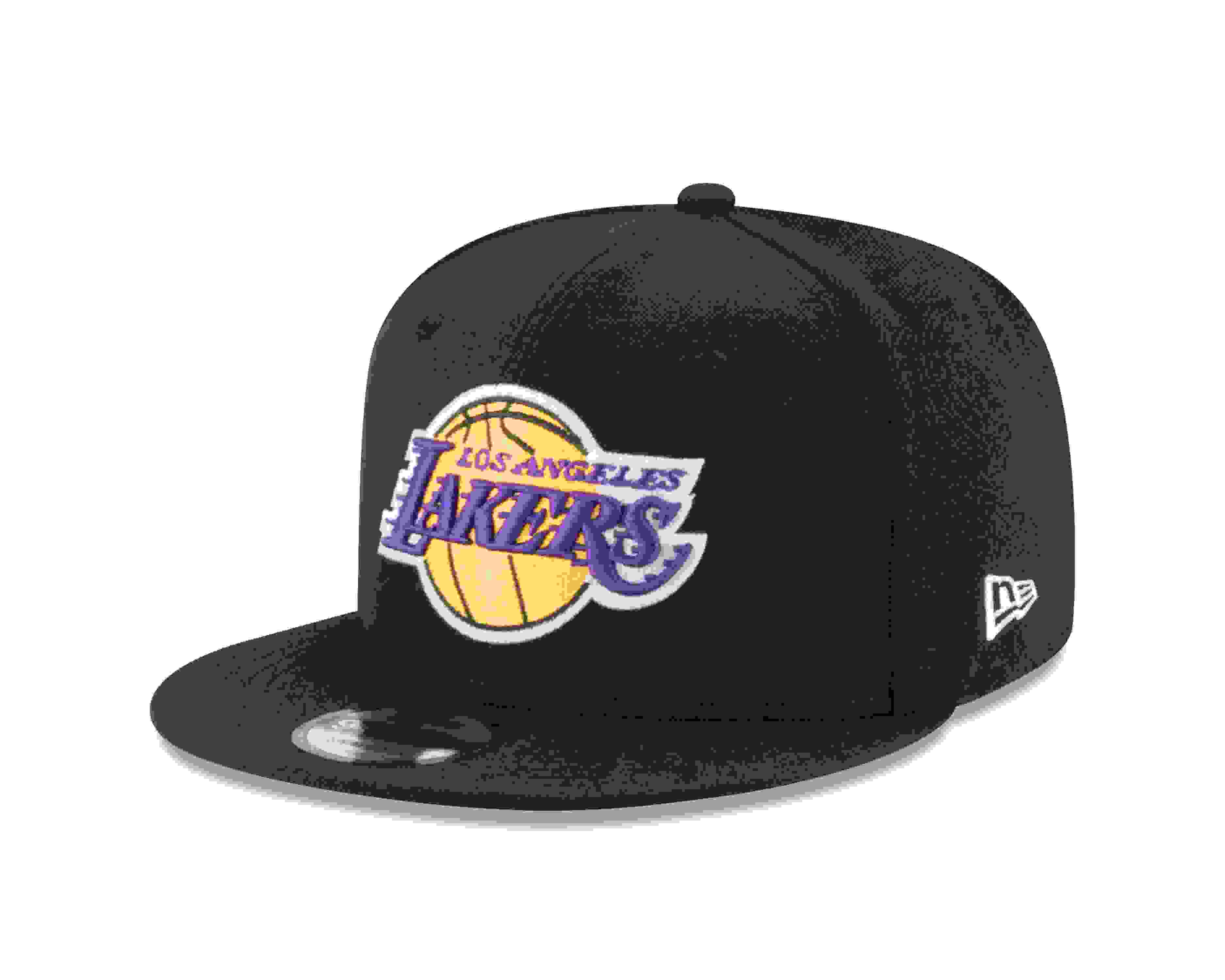 New Era Los Angeles Lakers 9FIFTY Black/Purple Snapback Hat